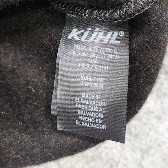 Kuhl Pullover Mens M Medium Europa 1/4 Zip Alfpaca Sherpa Fleece Sweater Jacket - Picture 8 of 12